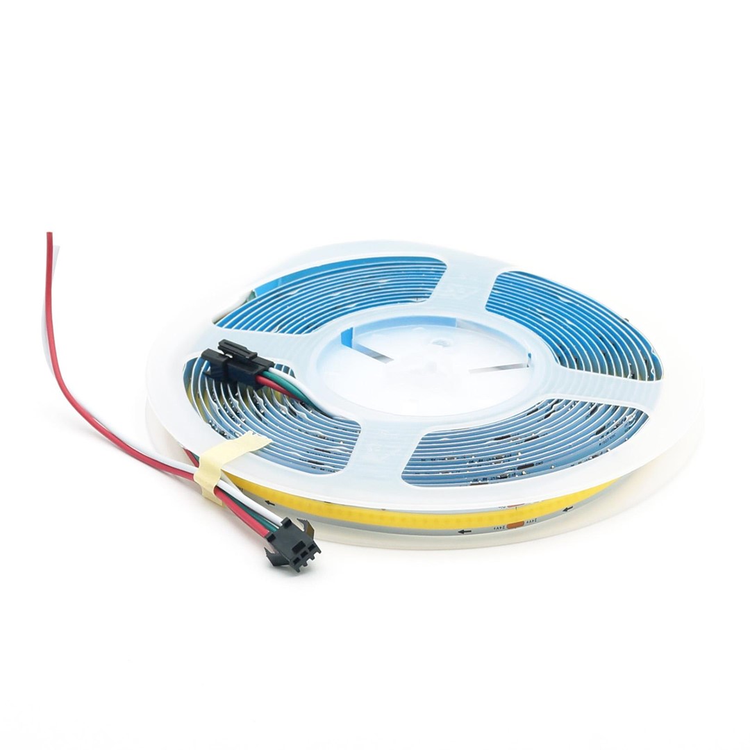 LED lente IdeaLED COB 360 LED/m 24 V 4000K IP20, 10 mm, 5 m