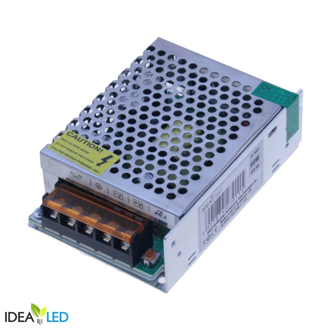 Barošanas bloks IdeaLED 12 V DC 60 W IP20, 110x78x36 mm - Image 3