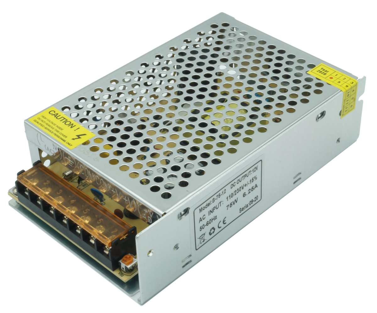 Barošanas bloks IdeaLED 12 V DC 75 W IP20, 160x98x43 mm