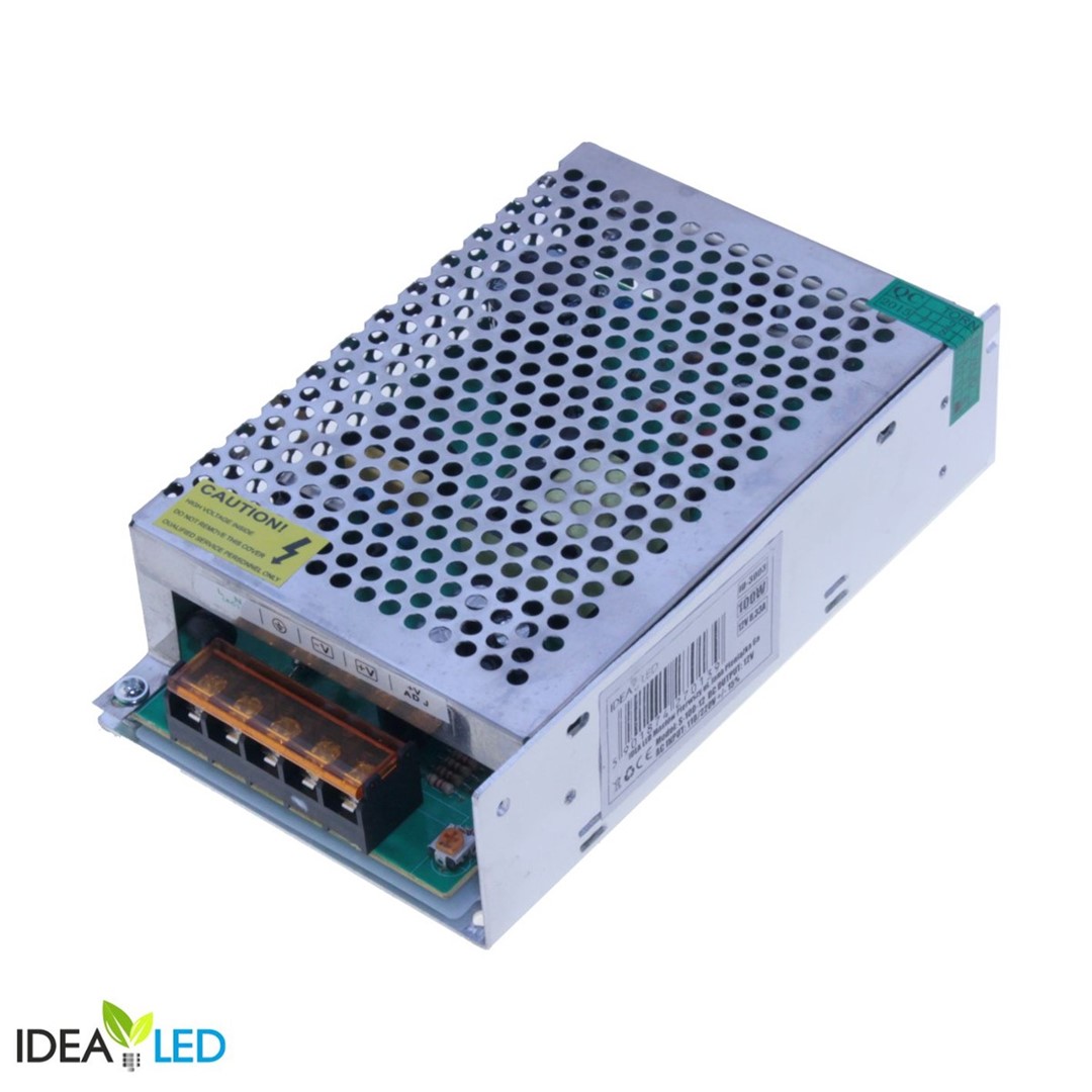Barošanas bloks IdeaLED 12 V DC 100 W IP20, modulārs, 160x98x43 mm - Image 3