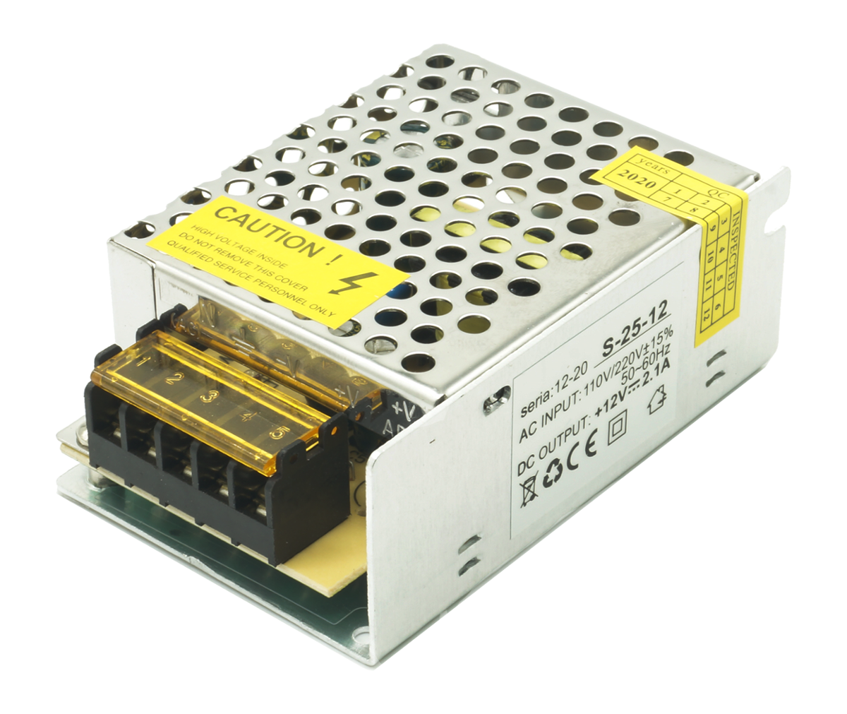 Power supply IdeaLED 12 V DC 25 W IP20, modular, 85x60x33 mm