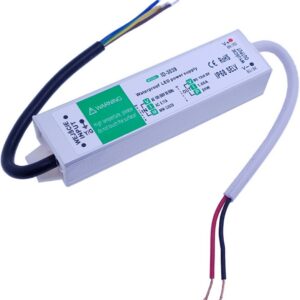 Power supply IdeaLED 12 V DC 20 W IP67, 130x30x20 mm