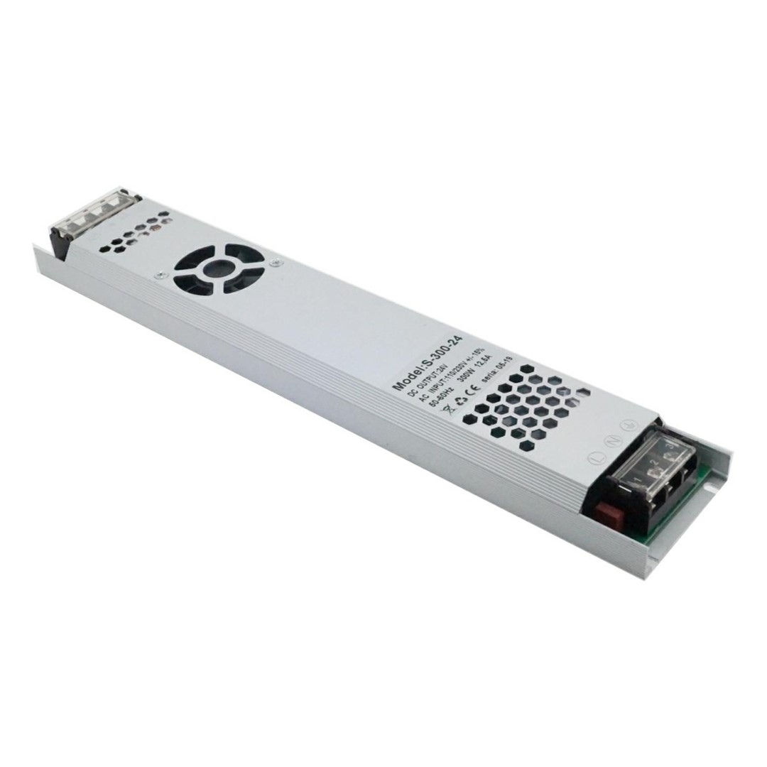 Power supply IdeaLED 24 V DC 300 W IP20, Ultra Slim, 308x53x23 mm