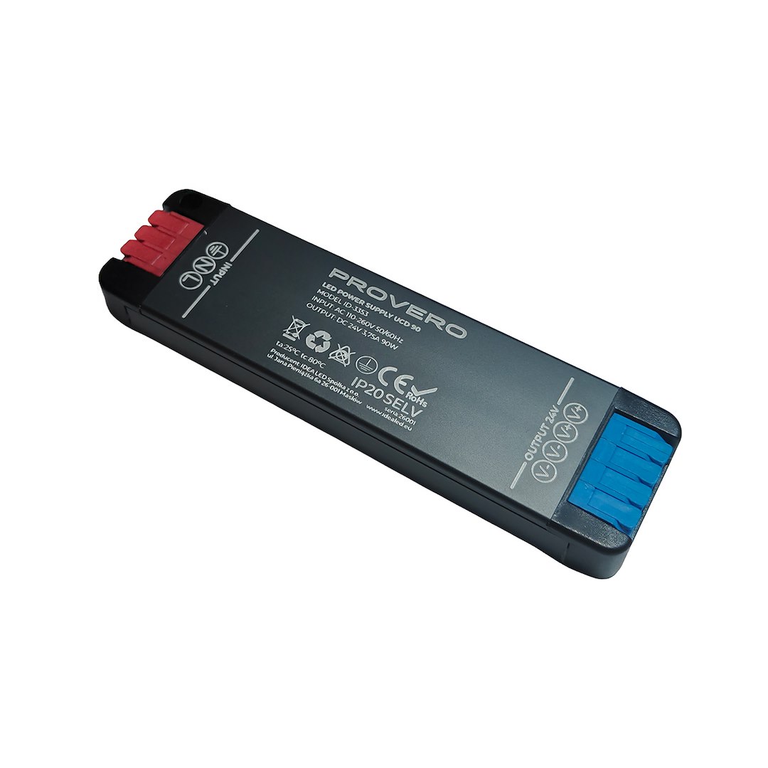 Power supply IdeaLED 24 V DC 90 W IP20, 125x34x15 mm - Image 3