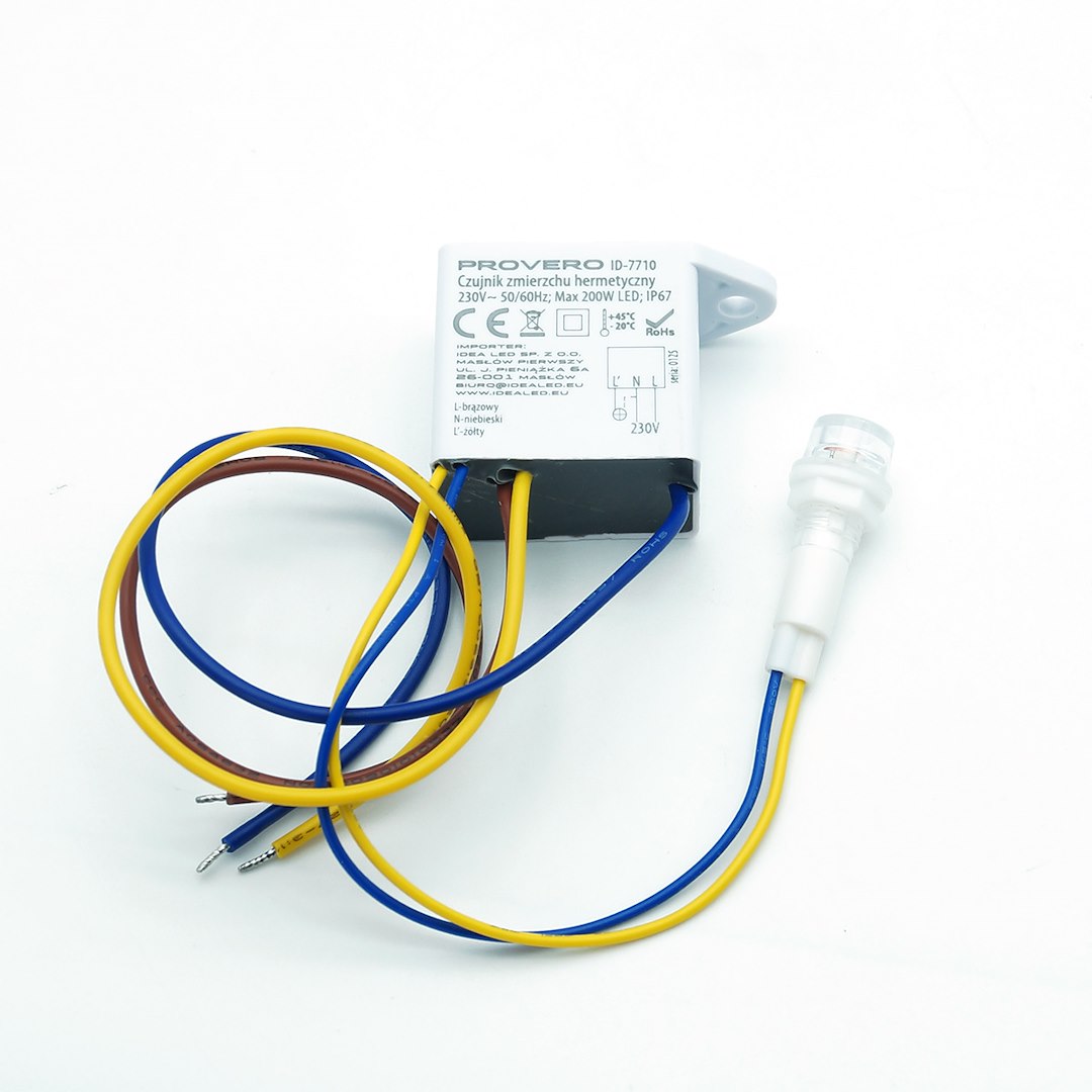 Krēslas sensors, hermētisks