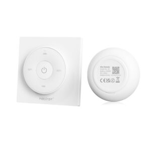 Wall remote control MiBoxer K2, rotary, for LED strips MONO/CCT, white