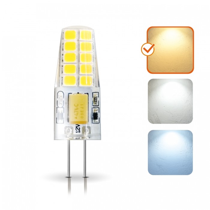 LED spuldze Kobi G4 2W 3000K