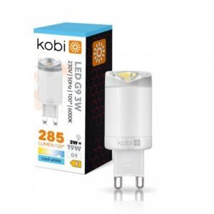 LED spuldze Kobi G9 3W 6000K | WATTpro