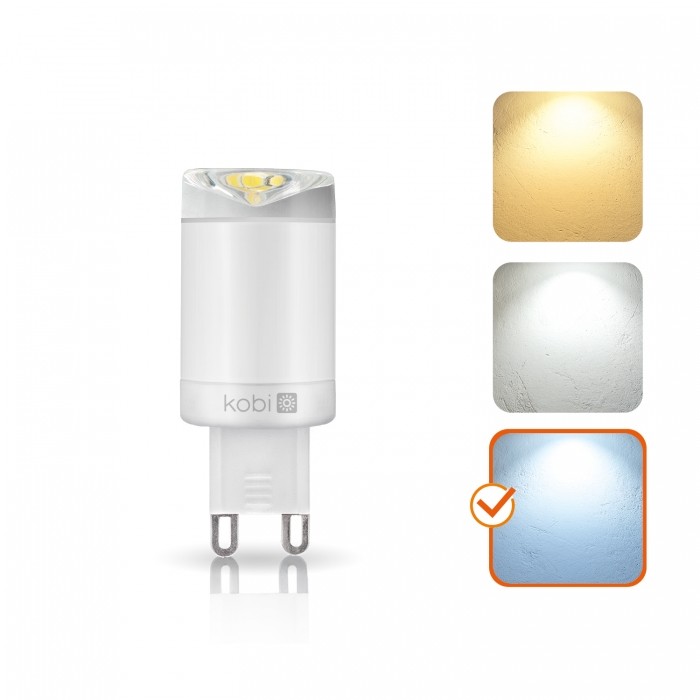 LED spuldze Kobi G9 3W 6000K