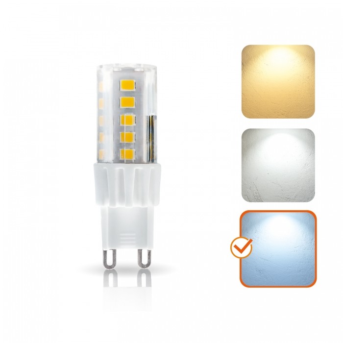 LED spuldze Kobi G9 4W 3000K