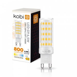 LED spuldze Kobi G9 65W 4000K | WATTpro