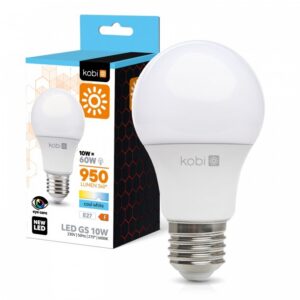 LED spuldze Kobi E27 10W 6000K | WATTpro