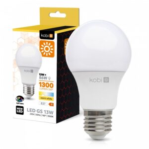 LED spuldze Kobi E27 13W 3000K | WATTpro