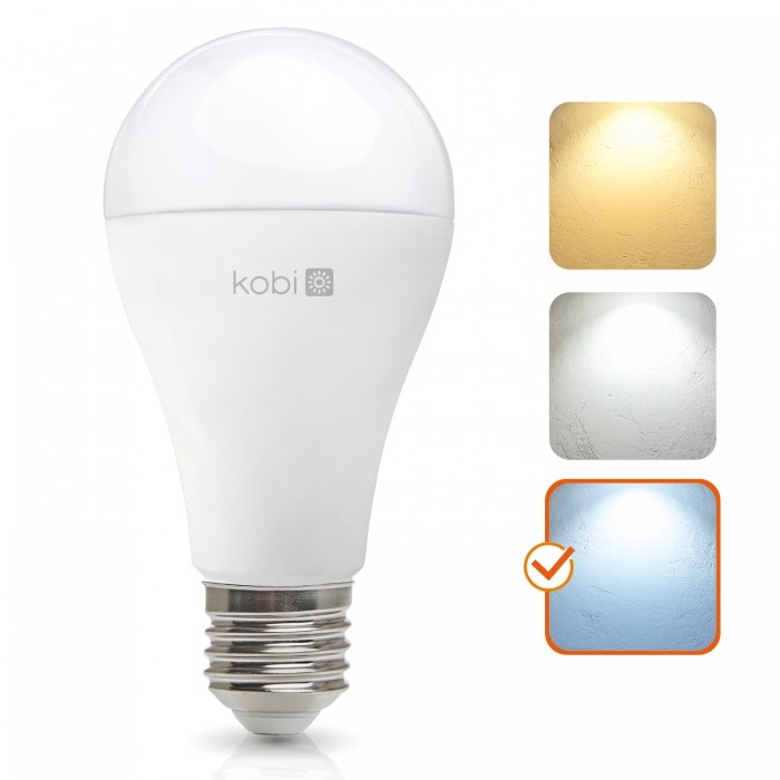 LED spuldze Kobi E27 18W 6000K