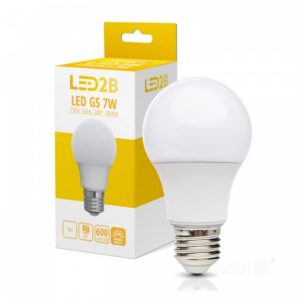 LED spuldze Kobi E27 7W 3000K LED2B | WATTpro