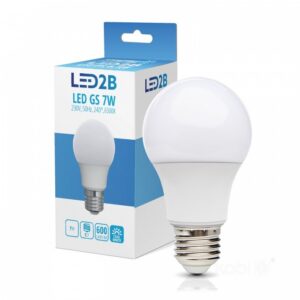LED spuldze Kobi E27 7W 6000K LED2B | WATTpro