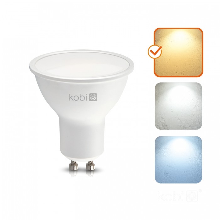 LED spuldze Kobi GU10 5W 3000K