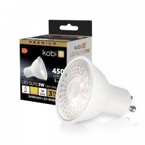 LED spuldze Kobi GU10 5W 3000K Premium | WATTpro