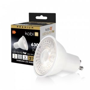 LED spuldze Kobi GU10 7W 4000K Premium | WATTpro
