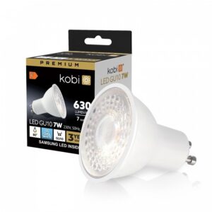 LED spuldze Kobi GU10 7W 6500K Premium | WATTpro