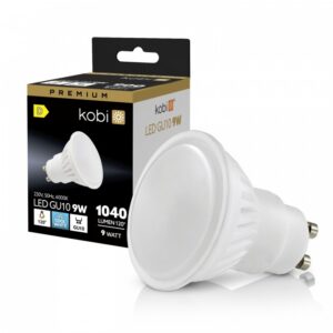 LED spuldze Kobi GU10 9W 6000K Premium | WATTpro