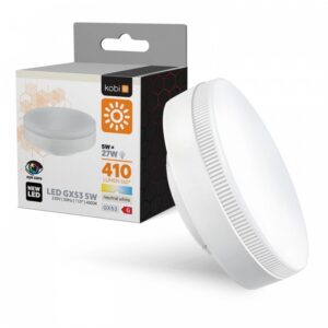LED spuldze Kobi GX53 5W 4000K | WATTpro