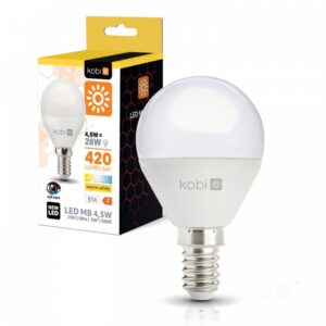 LED spuldze Kobi E14 5W 3000K | WATTpro