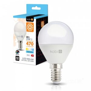 LED spuldze Kobi E14 6W 6000K | WATTpro