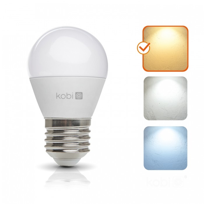 LED bulb Kobi E27 6W 3000K | WATTpro