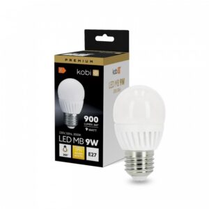 LED spuldze Kobi E27 9W 3000K Premium | WATTpro