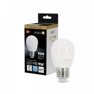 LED spuldze Kobi E27 9W 6000K Premium | WATTpro