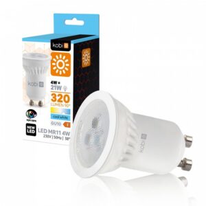 LED spuldze Kobi GU10 4W 6000K | WATTpro