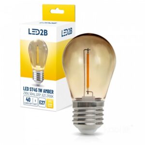 LED spuldze Kobi E27 1W 2700K LED2B | WATTpro