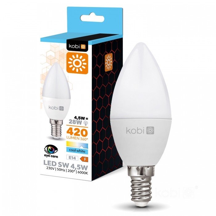LED bulb Kobi E14 45W 6000K | WATTpro