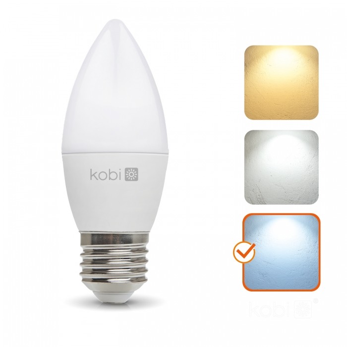 LED bulb Kobi E27 6W 6000K | WATTpro