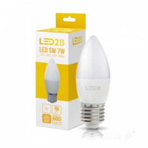 LED spuldze Kobi E27 7W 3000K LED2B | WATTpro