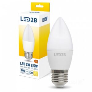 LED spuldze Kobi E27 9W 3000K LED2B | WATTpro