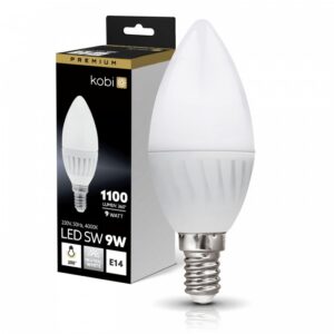 LED spuldze Kobi E14 9W 4000K Premium | WATTpro
