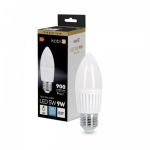 LED spuldze Kobi E27 9W 6000K Premium | WATTpro