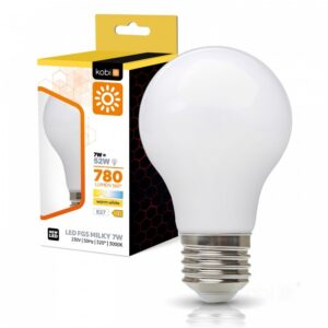 LED filamenta spuldze Kobi E27 7W 3000K | WATTpro
