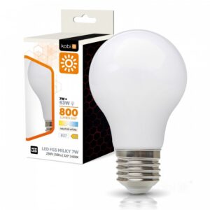 LED filamenta spuldze Kobi E27 7W 4000K | WATTpro