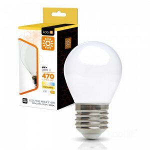 LED filamenta spuldze Kobi E27 4W 3000K | WATTpro