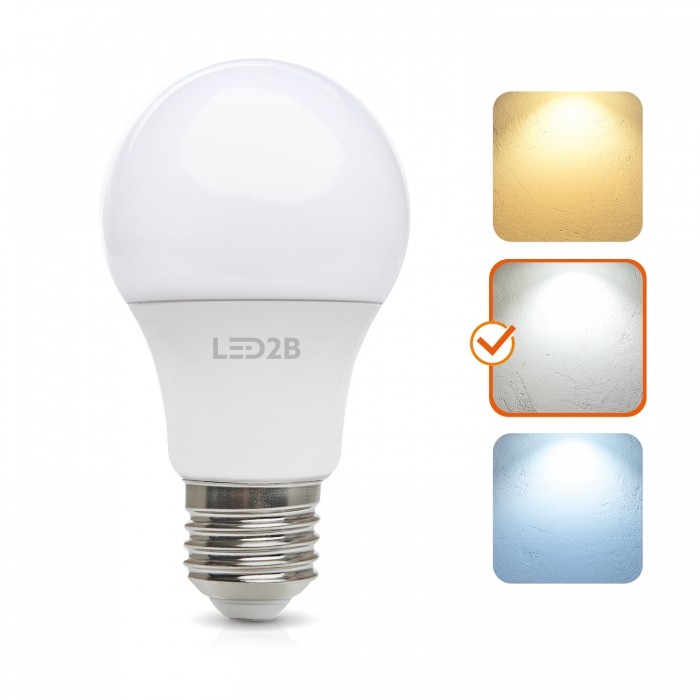 LED spuldze Kobi E27 10,5W 4000K LED2B