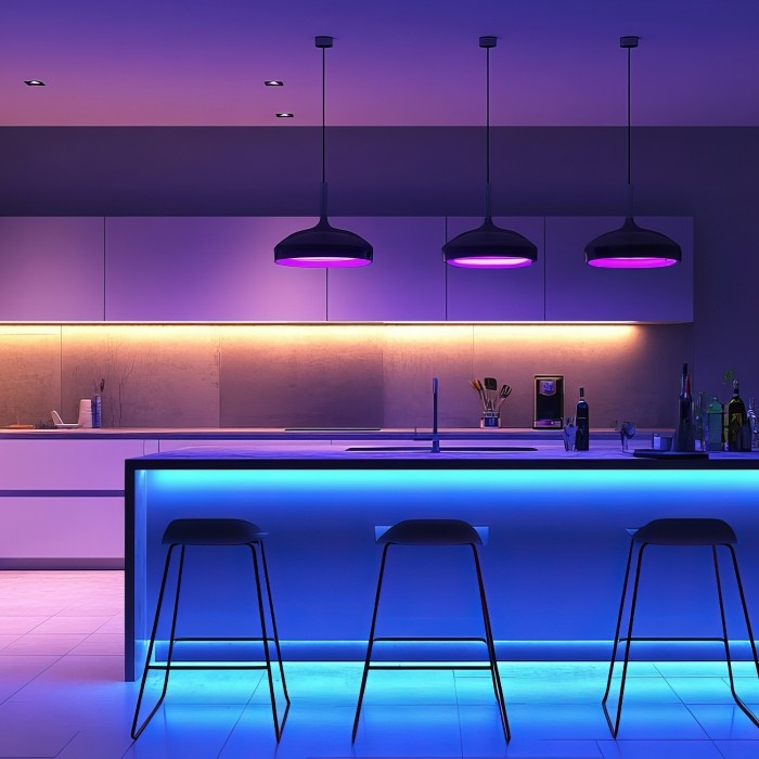 LED lentes komplekts Kobi PLAY 15m RGB IP20 | WATTpro