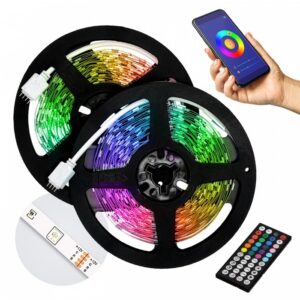LED lentes komplekts Kobi PLAY 15m RGB IP20 | WATTpro