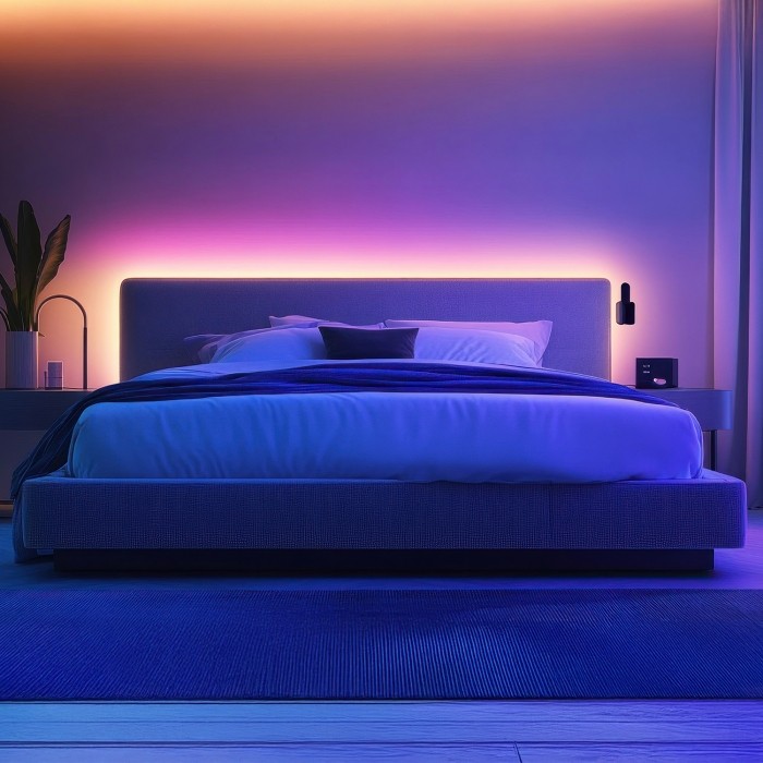 LED lentes komplekts Kobi PLAY 5m RGB IP20 | WATTpro