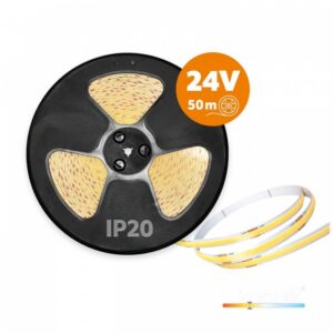 LED lente Kobi TRAMO 320 COB 50m 3000K 24V IP20 (10W/m) | WATTpro