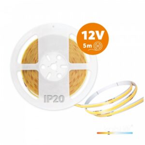 LED lente Kobi TRAMO 320 COB 5m 3000K IP20 (10W/m) | WATTpro