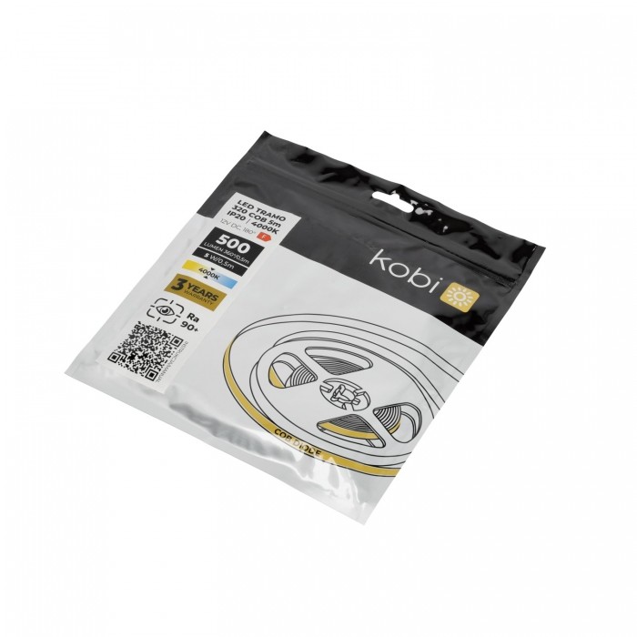 LED lente Kobi TRAMO 320 COB 5m 4000K IP20 (10W/m)