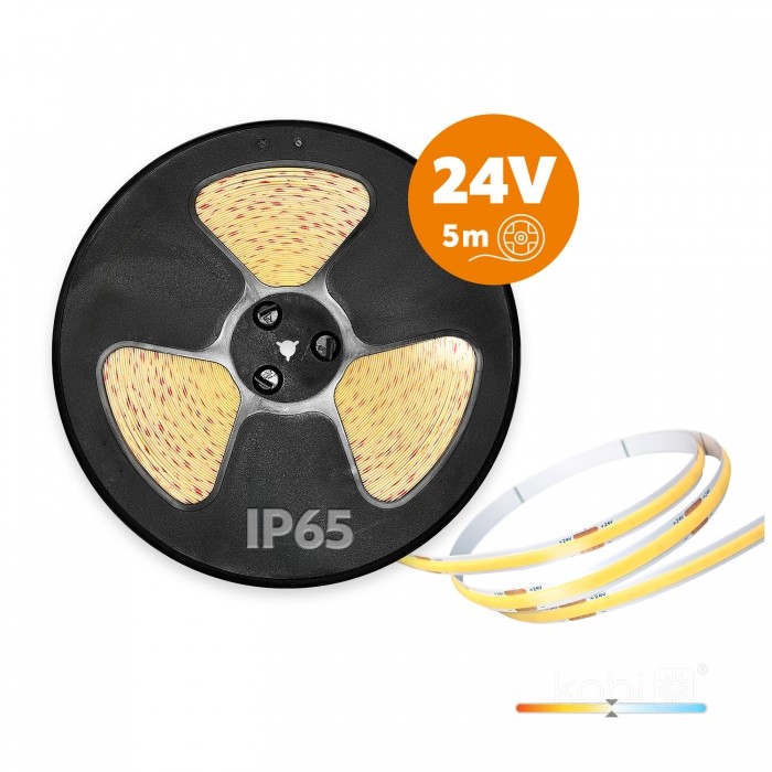 LED lente Kobi e TRAMO 320 COB 5m 4000K 24V IP65 (10W/m) | WATTpro